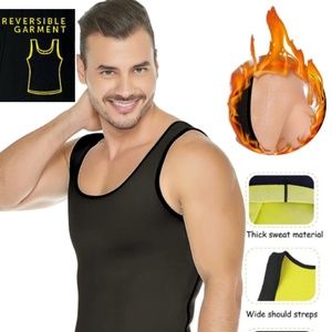 CAMI NEOPRENE GYM TANK SWEAT MALE FAJA BODYSHAPER